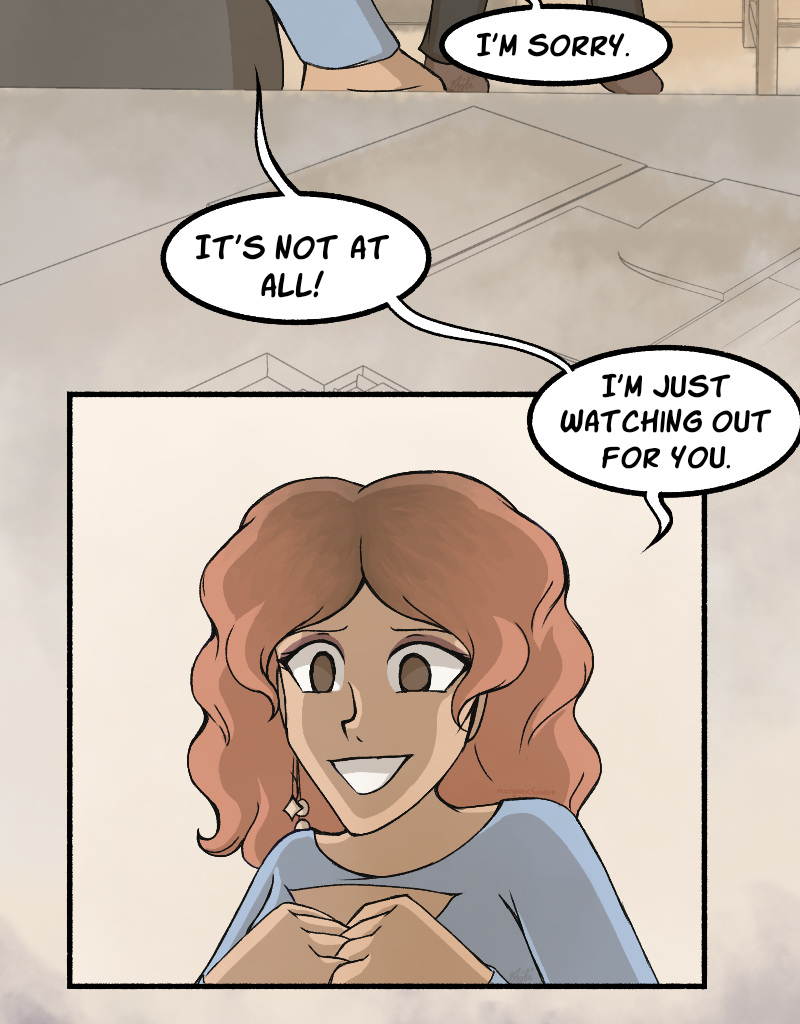 Light Rising - Episode 32, Page 3: Stuck Together Pages 98,99,100,101&102