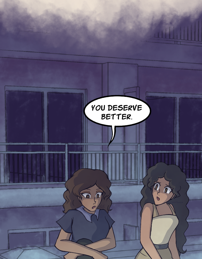 Light Rising - Episode 32, Page 3: Stuck Together Pages 98,99,100,101&102