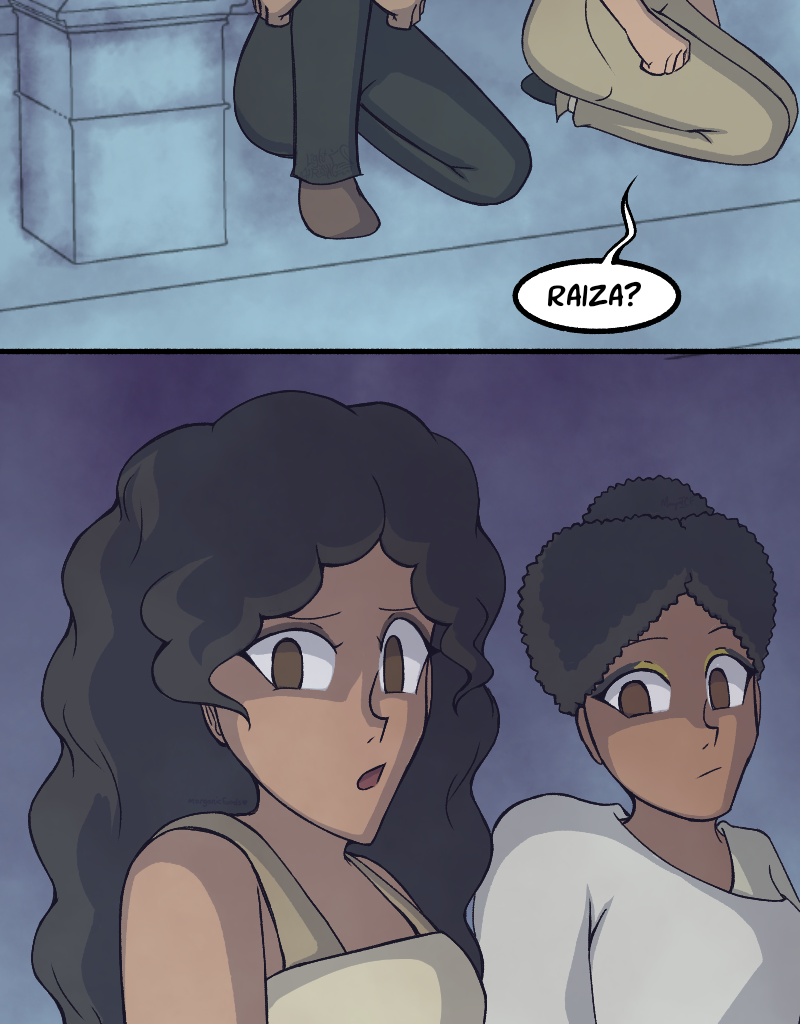 Light Rising - Episode 32, Page 3: Stuck Together Pages 98,99,100,101&102