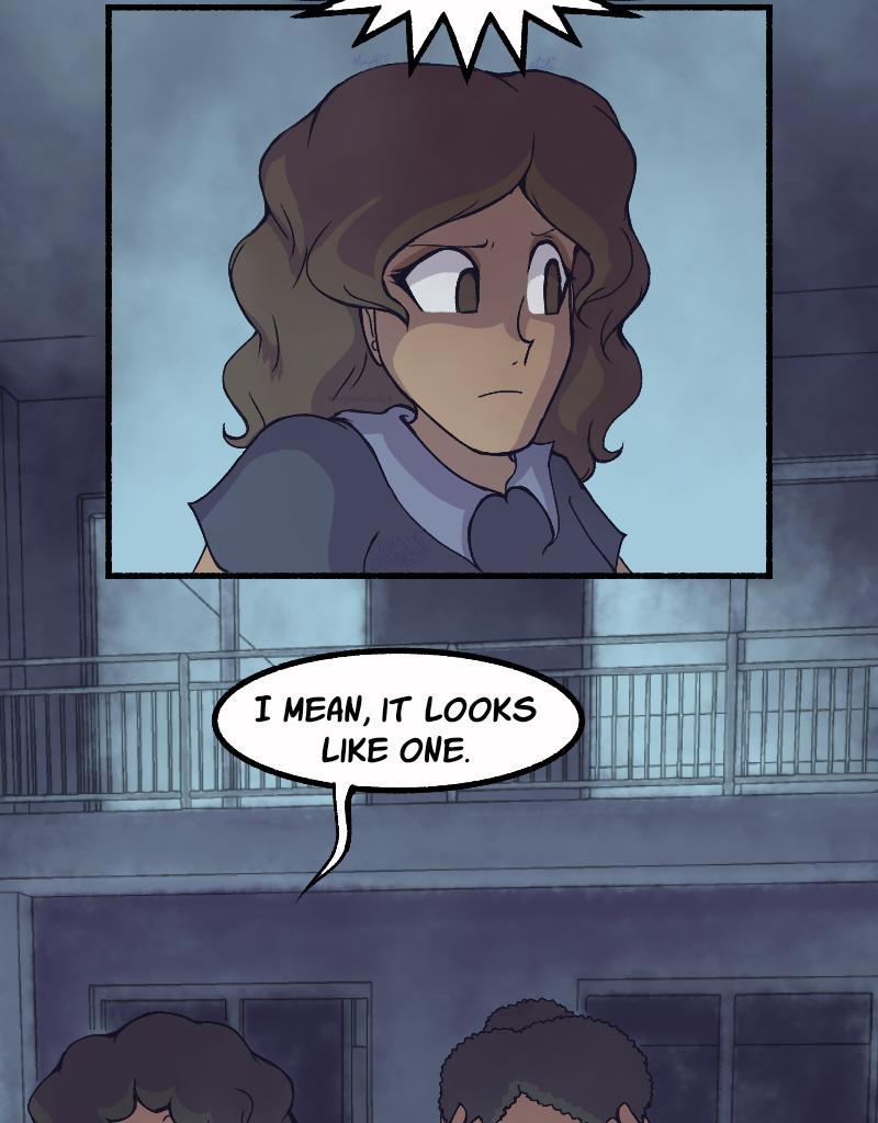 Light Rising - Episode 32, Page 5: Stuck Together Pages 98,99,100,101&102