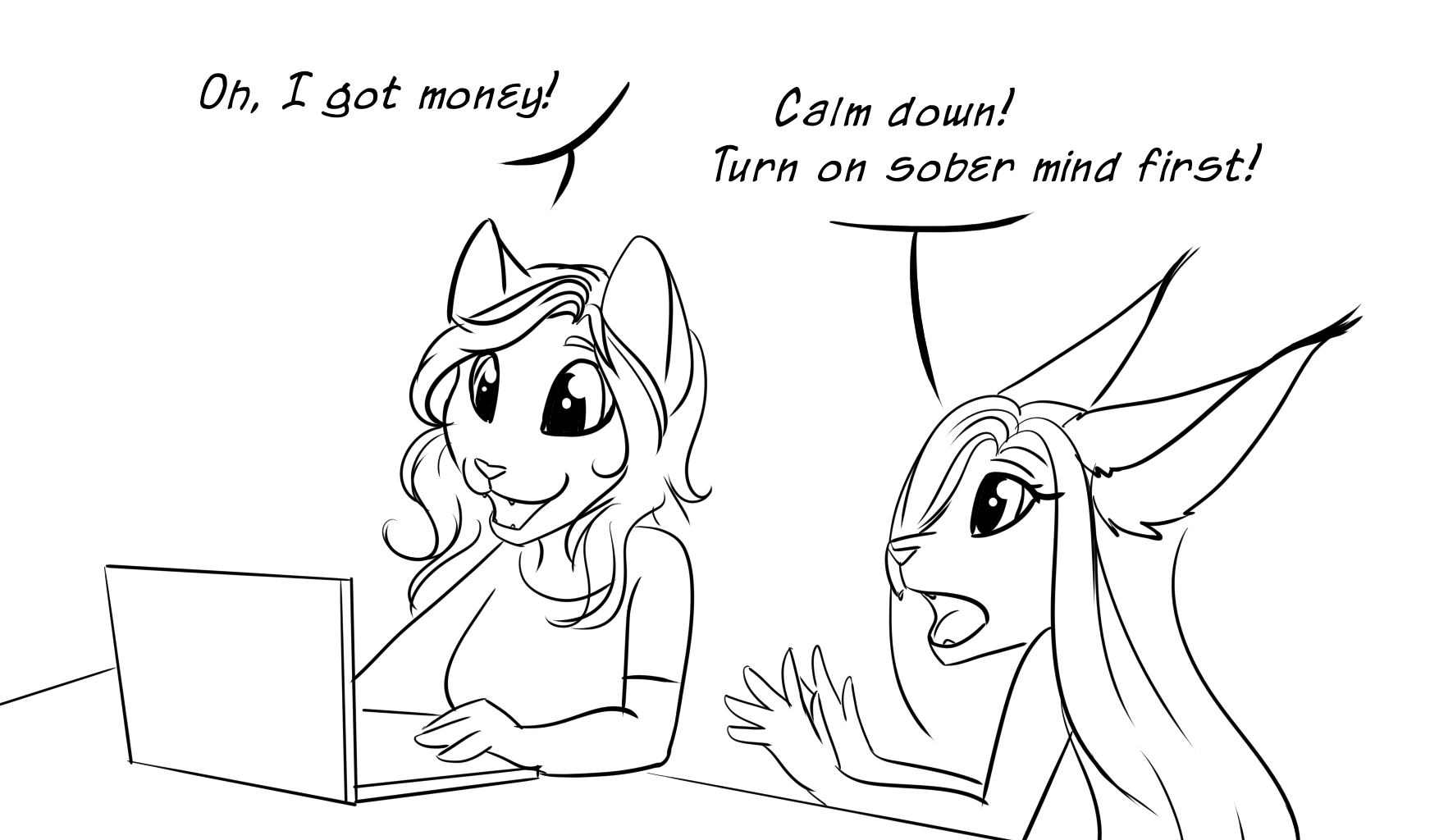 Struggle every day - Episode 14, Page 1: Sober mind