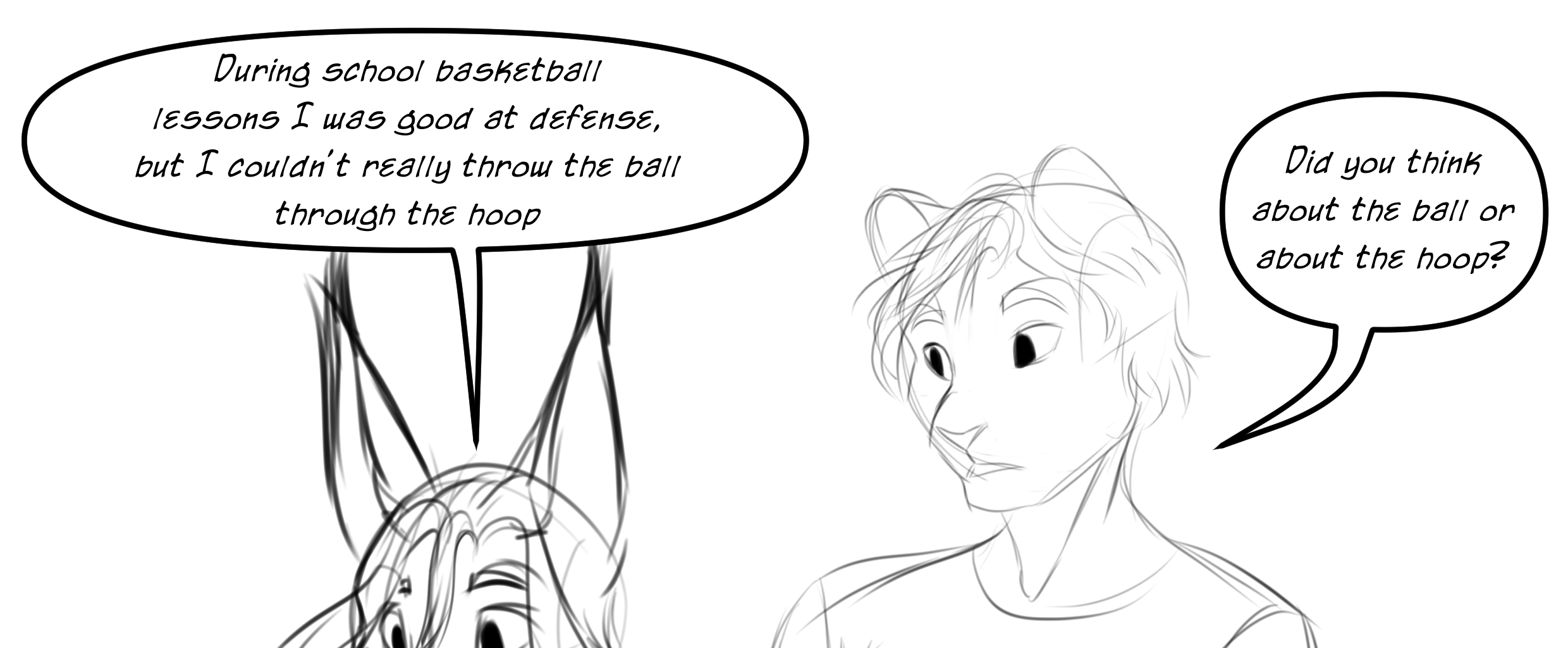 Struggle every day - Episode 19, Page 1: Basketball