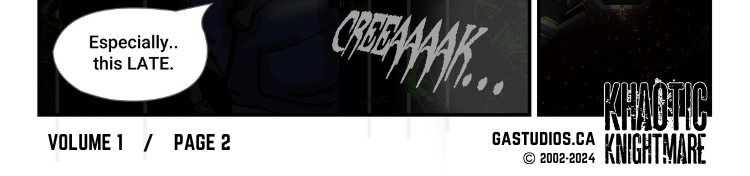 Darknight - Episode 4, Page 1: Volume 1 // Episode 1 // Page 2 // Light and Shadows