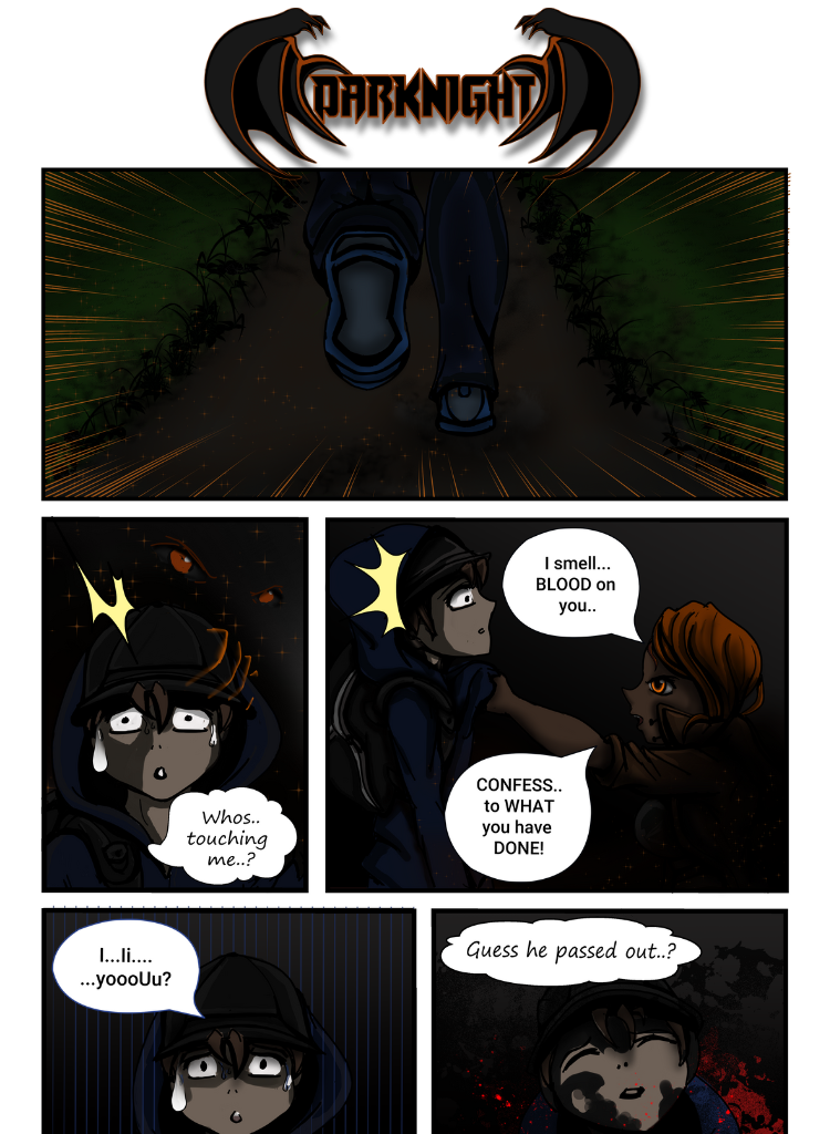 Darknight - Episode 5, Page 1: Volume 1 // Episode 1 // Page 3 // Light and Shadows
