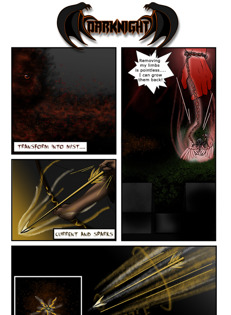 Darknight - Episode 10, Page 1: Volume 1 // Episode 1 // Page 8 // Light and Shadows