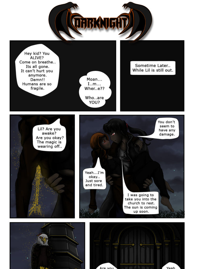 Darknight - Episode 12, Page 1: Volume 1 // Episode 1 // Page 10 // Light and Shadows