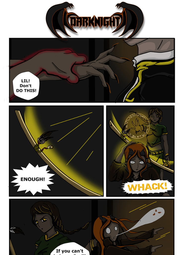 Darknight - Episode 16, Page 1: Volume 1 // Episode 2 // Page 13 // Light and Shadows