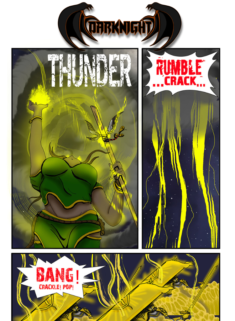 Darknight - Episode 19, Page 1: Volume 1 // Episode 2 // Page 16 // Light and Shadows