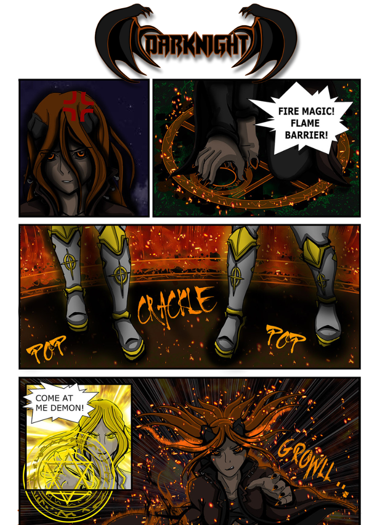 Darknight - Episode 20, Page 1: Volume 1 // Episode 2 // Page 17 // Light and Shadows