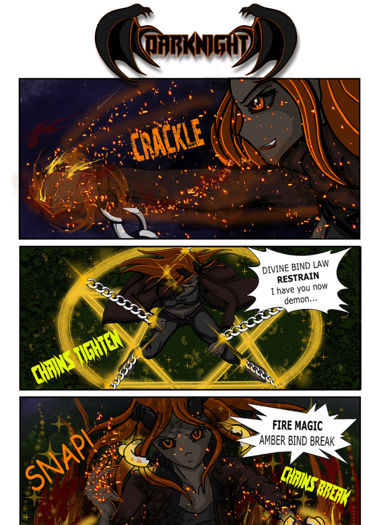 Darknight - Episode 21, Page 1: Volume 1 // Episode 2 // Page 18 // Light and Shadows