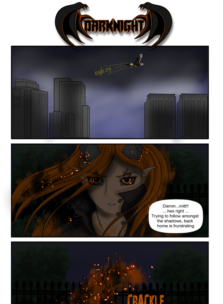 Darknight - Episode 24, Page 1: Volume 1 // Episode 2 // Page 21 // Light and Shadows