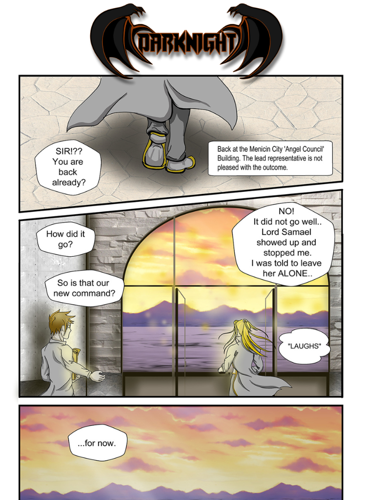 Darknight - Episode 26, Page 1: Volume 1 // Episode 2 // Page 23 // Light and Shadows