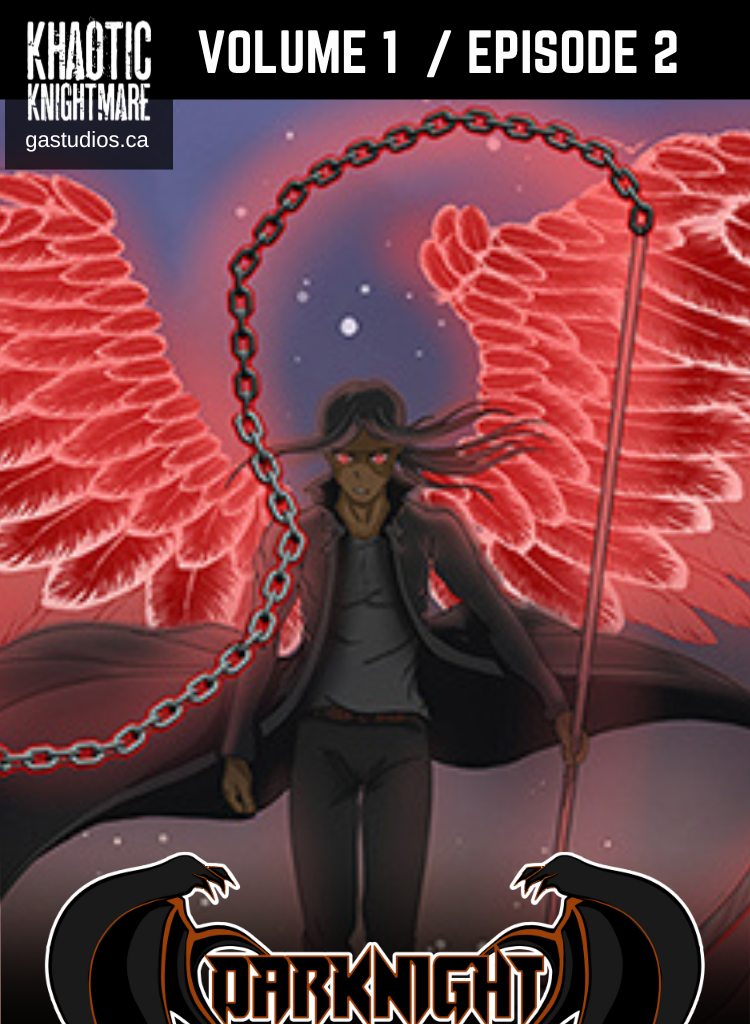 Darknight - Episode 14, Page 1: Darknight - Volume 1 // Episode 2 Cover // Light and Shadows