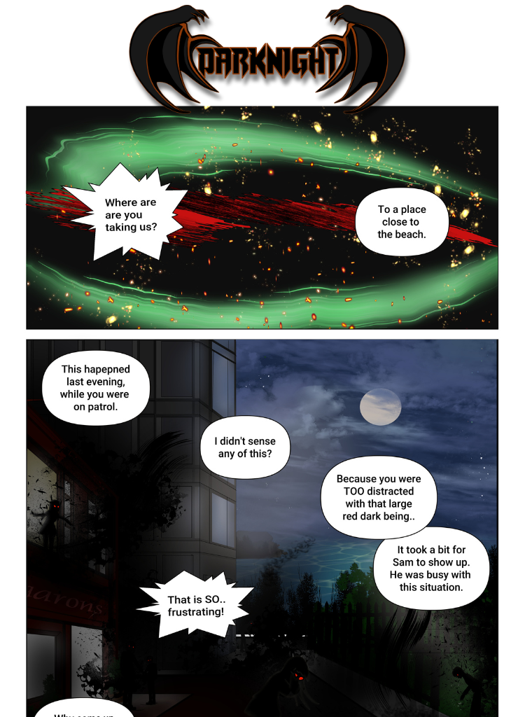 Darknight - Episode 34, Page 1: Volume 2 // Episode 3 // Page 6 // Dark Shadows