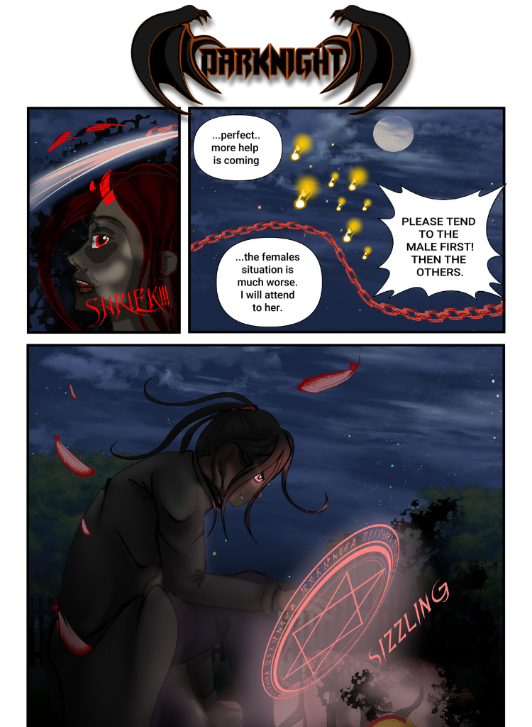 Darknight - Episode 36, Page 1: Volume 2 // Episode 3 // Page 8 // Dark Shadows