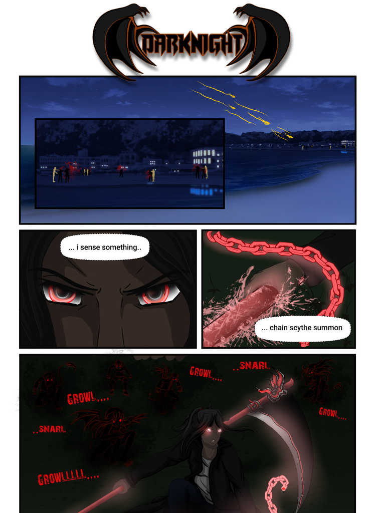 Darknight - Episode 37, Page 1: Volume 2 // Episode 3 // Page 9 // Dark Shadows