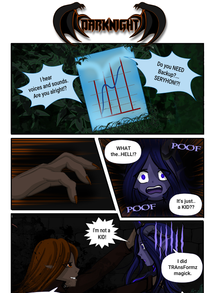 Darknight - Episode 50, Page 1:  Volume 2 // Episode 4 // Page 21 // Dark Shadows