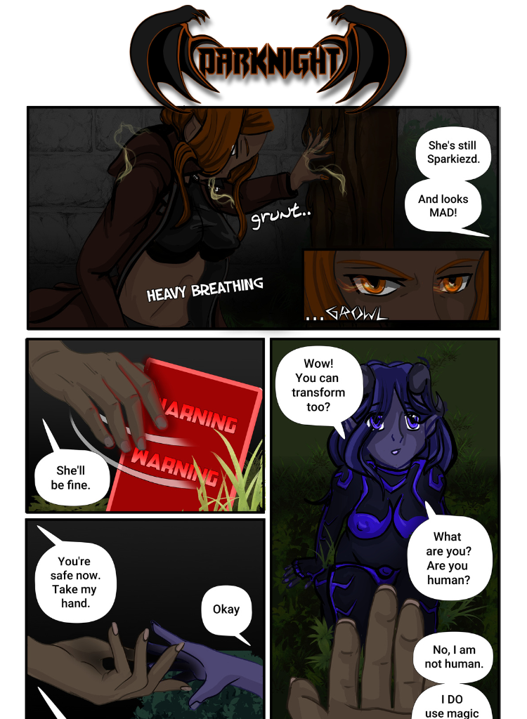 Darknight - Episode 52, Page 1:  Volume 2 // Episode 4 // Page 23 // Dark Shadows