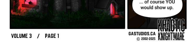 Darknight - Episode 68, Page 1: Volume 3 - Episode 6 / Page 1 { DARK SHADOWS ARC }