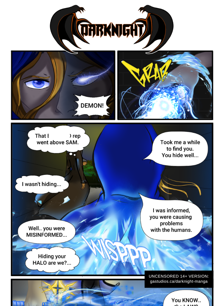 Darknight - Episode 69, Page 1: Volume 3 - Episode 6 / Page 2 { DARK SHADOWS ARC }