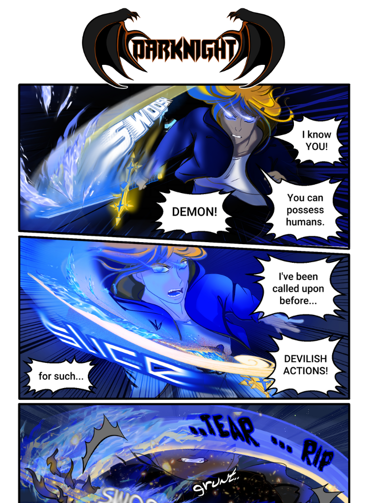 Darknight - Episode 70, Page 1: Volume 3 - Episode 6 / Page 3 { DARK SHADOWS ARC }
