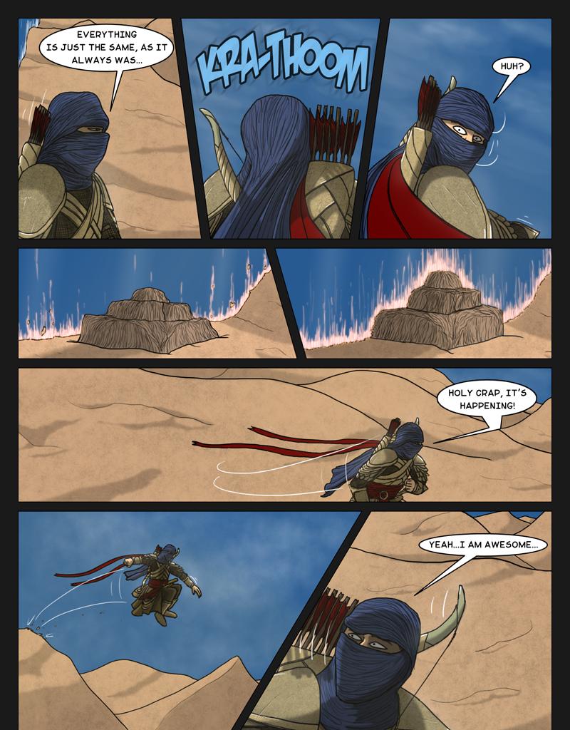 Tales From Somewhere - The Secret - Episode 4, Page 1: Beginning of the Apocalypse