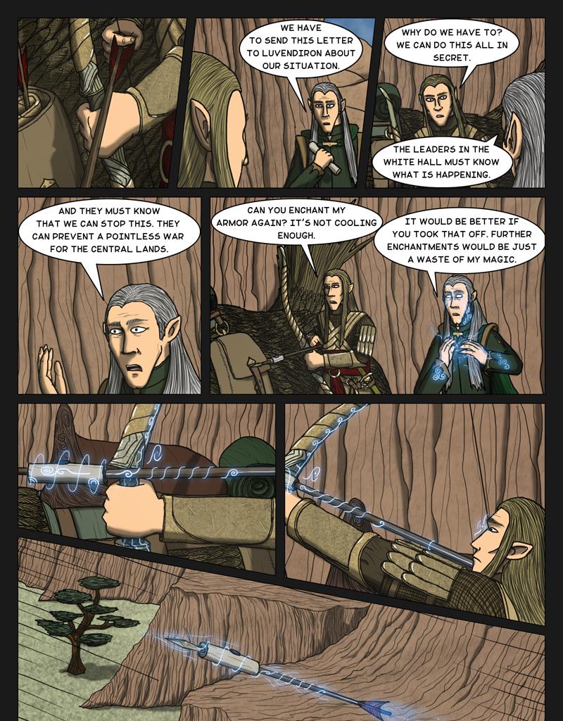 Tales From Somewhere - The Secret - Episode 7, Page 1: Bow and Arrow