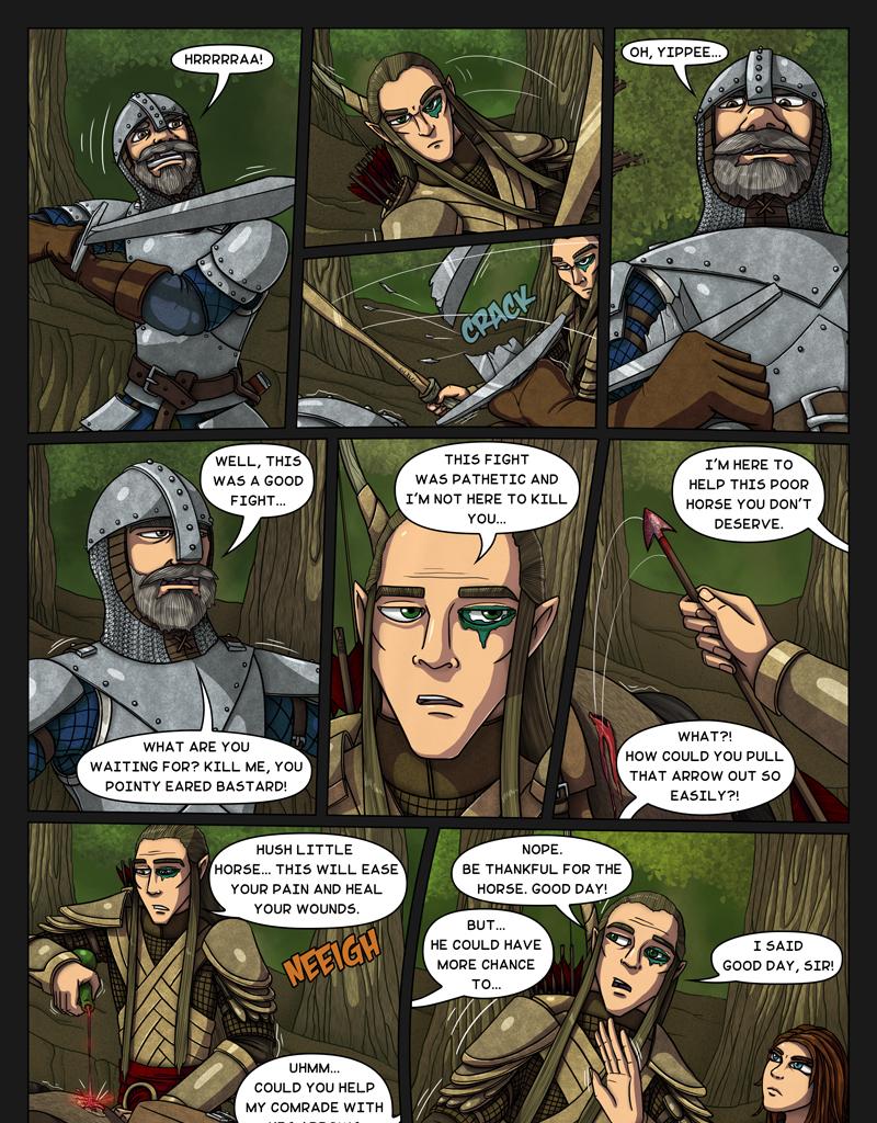 Tales From Somewhere - The Secret - Episode 39, Page 1: For the Horse