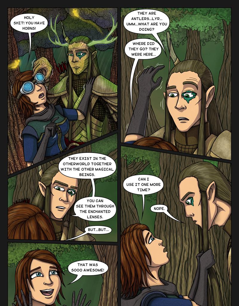 Tales From Somewhere - The Secret - Episode 43, Page 1: Horns