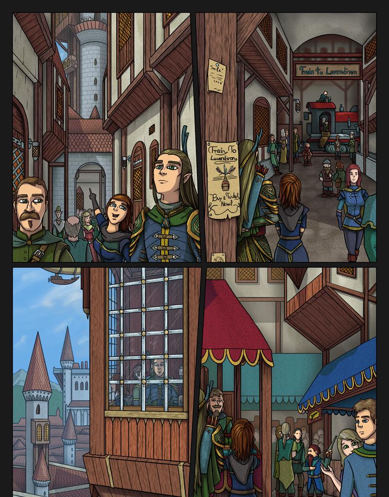 Tales From Somewhere - The Secret - Episode 52, Page 1: Sightseeing