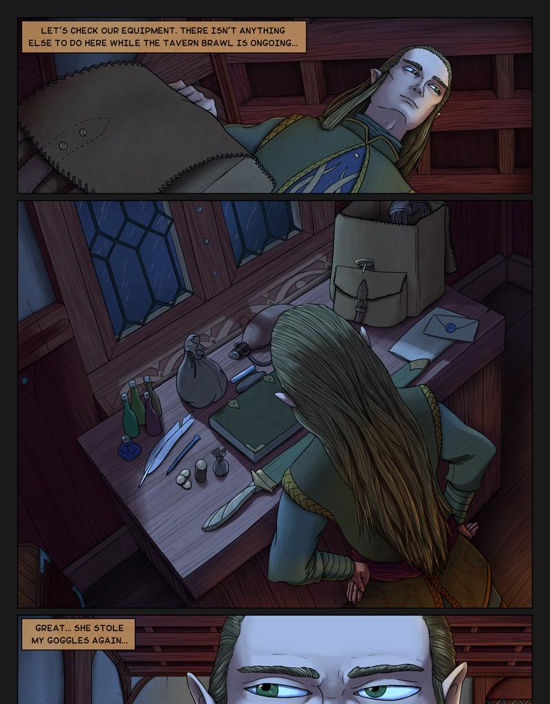 Tales From Somewhere - The Secret - Episode 58, Page 1: Equipment