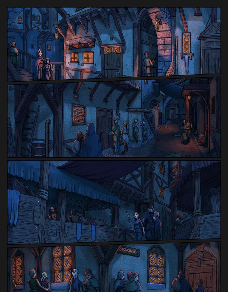 Tales From Somewhere - The Secret - Episode 81, Page 1: Walk in the Night