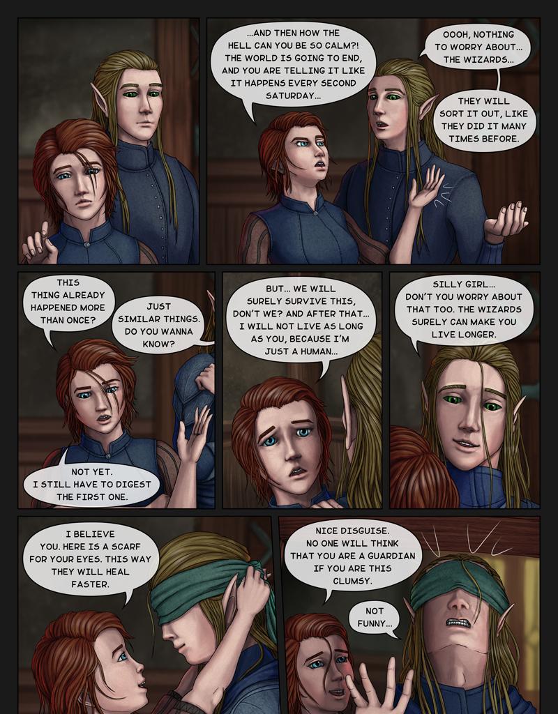 Tales From Somewhere - The Secret - Episode 90, Page 1: Blind Guardian