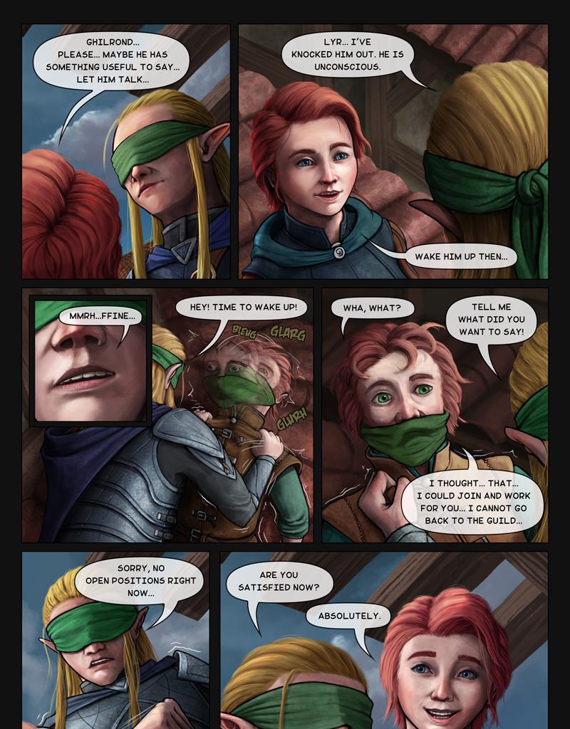 Tales From Somewhere - The Secret - Episode 94, Page 1: Waked up