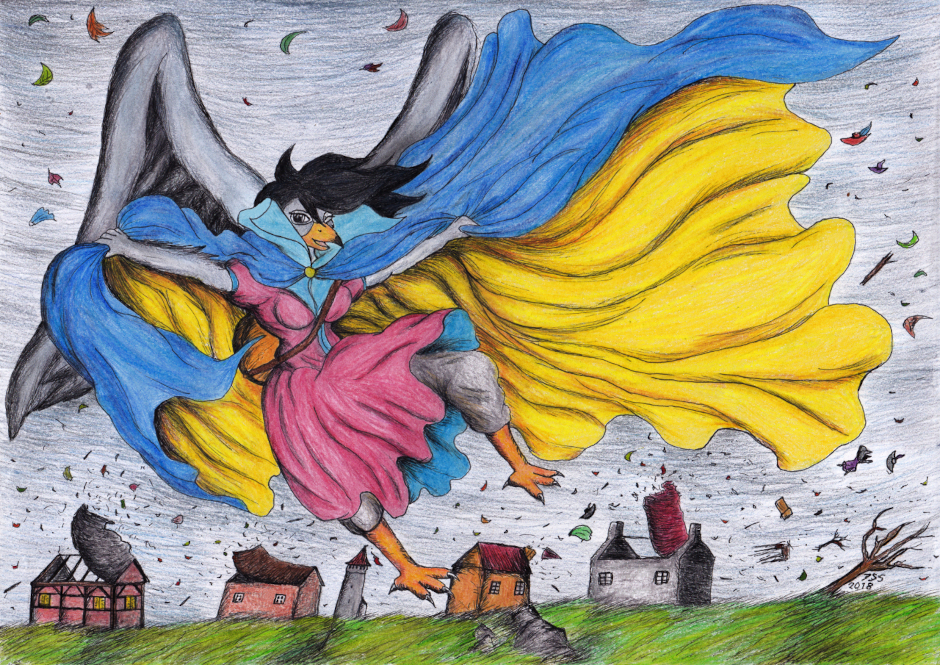 Ydia in Wind