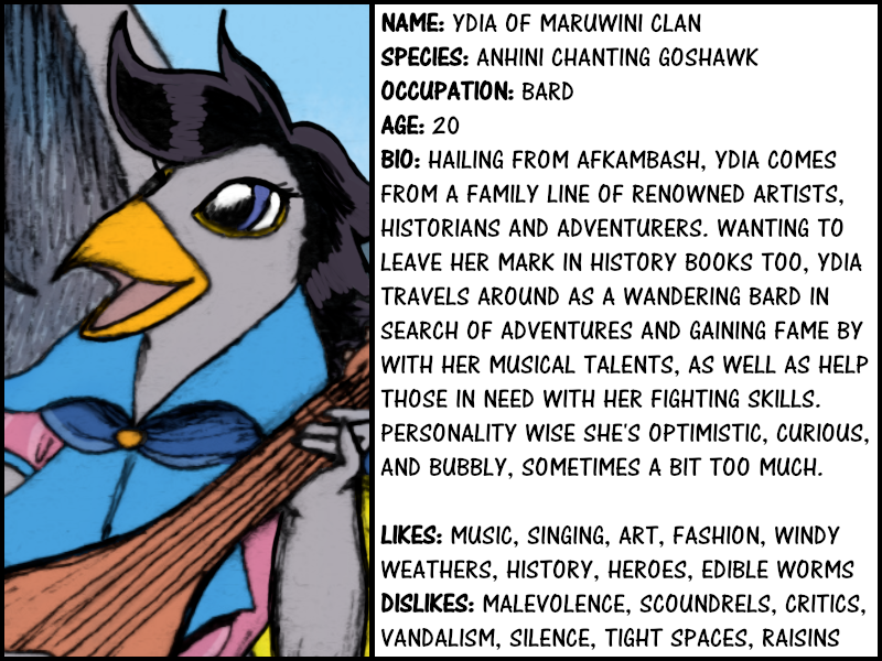 Ydia Bio Card