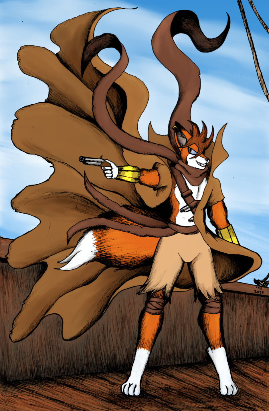 Zak The Fox Pirate