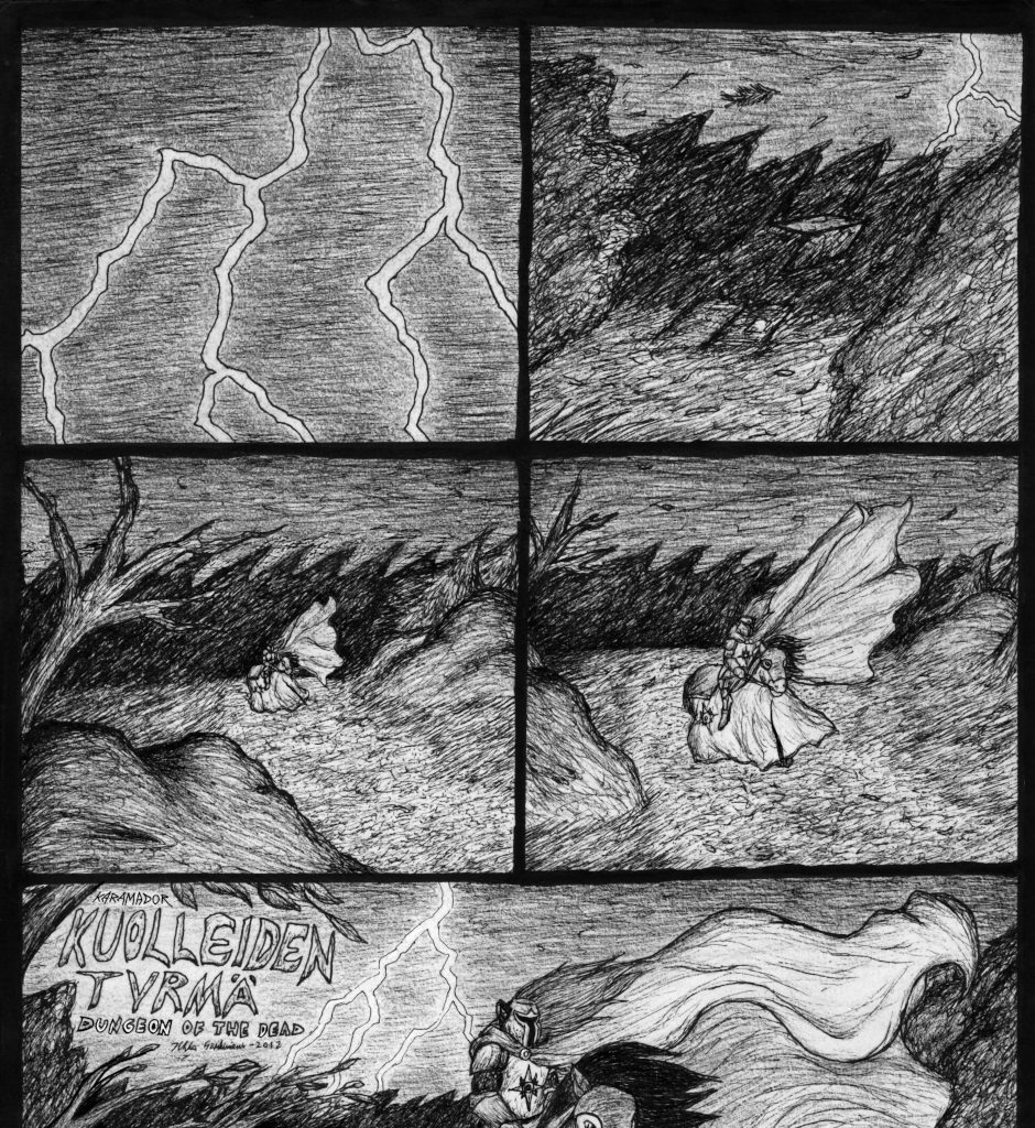 Karamador - Episode 1, Page 1: Dungeon of the Dead Page 1