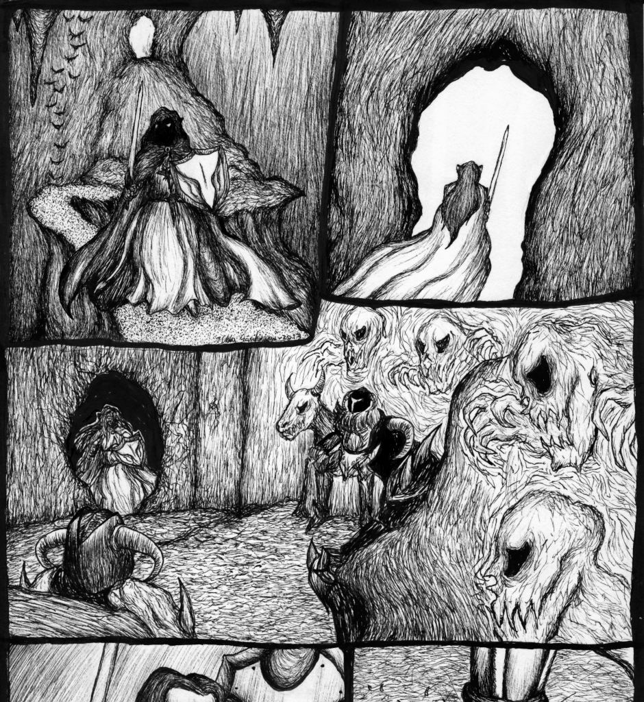 Karamador - Episode 14, Page 1: Dungeon of the Dead Page 14