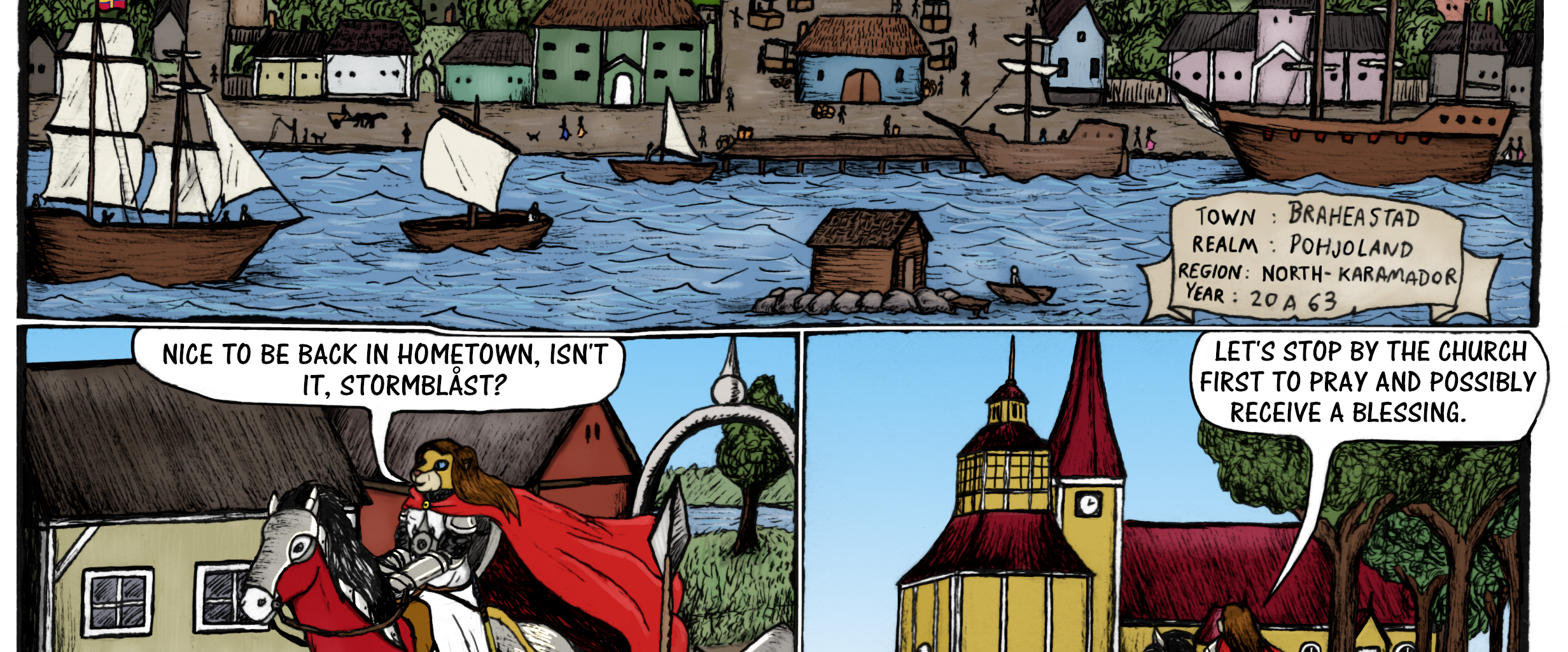 Karamador - Episode 24, Page 1: Fairy of Tasku Page 1