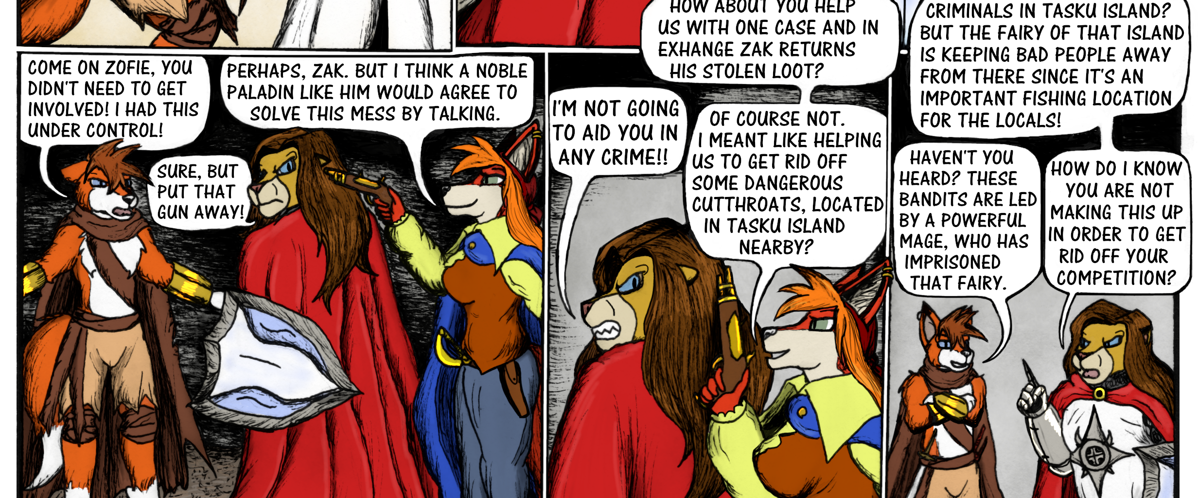 Karamador - Episode 26, Page 1: Fairy of Tasku Page 3