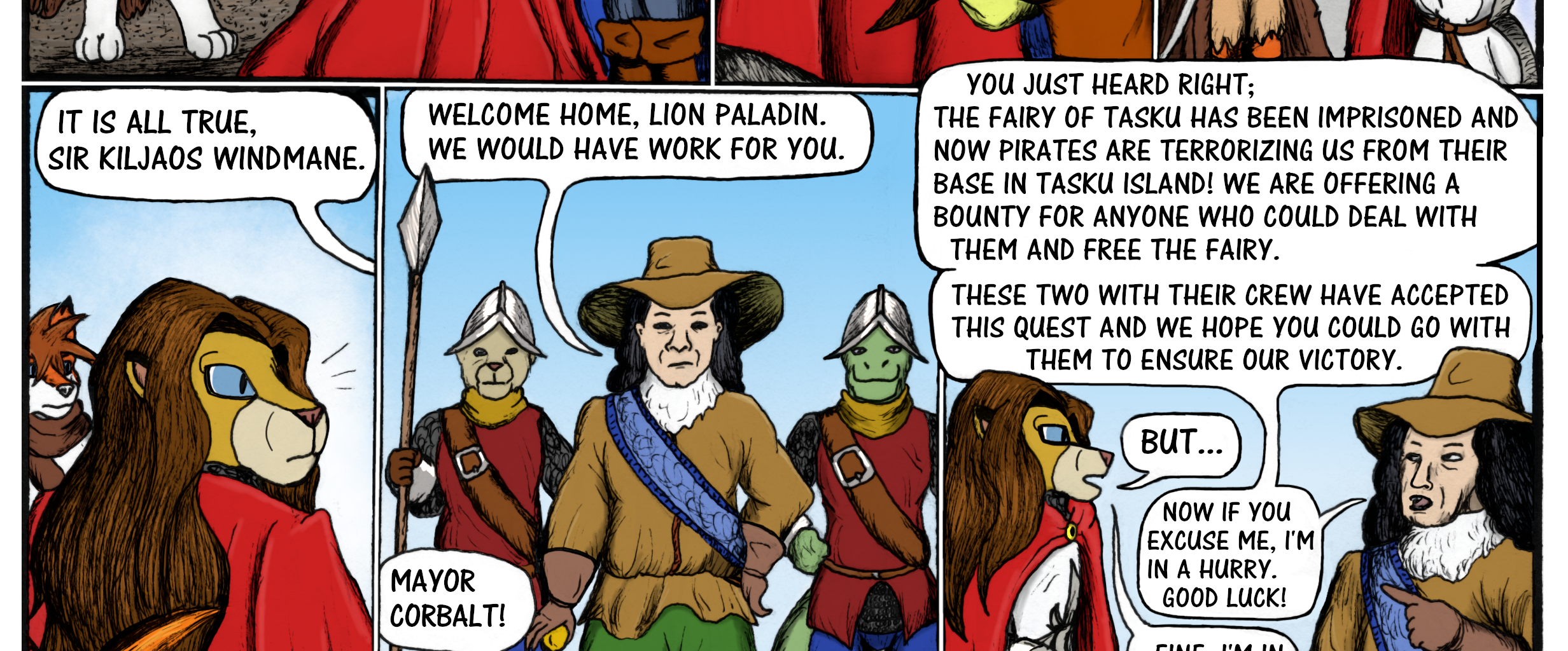 Karamador - Episode 26, Page 1: Fairy of Tasku Page 3