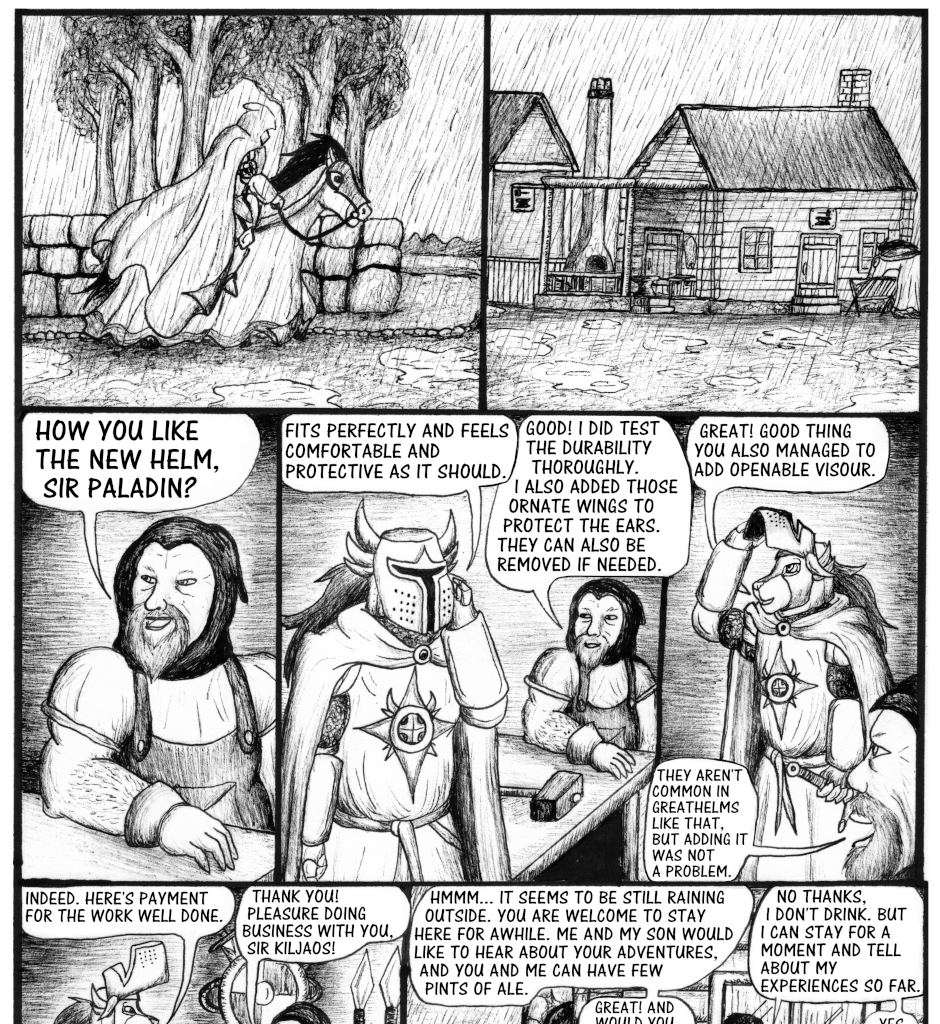 Karamador - Episode 34, Page 2: Faces in the Window, Pages 1-8