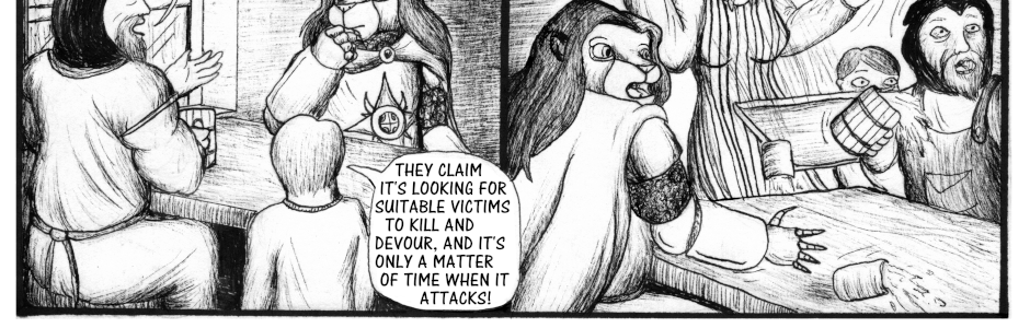 Karamador - Episode 34, Page 3: Faces in the Window, Pages 1-8