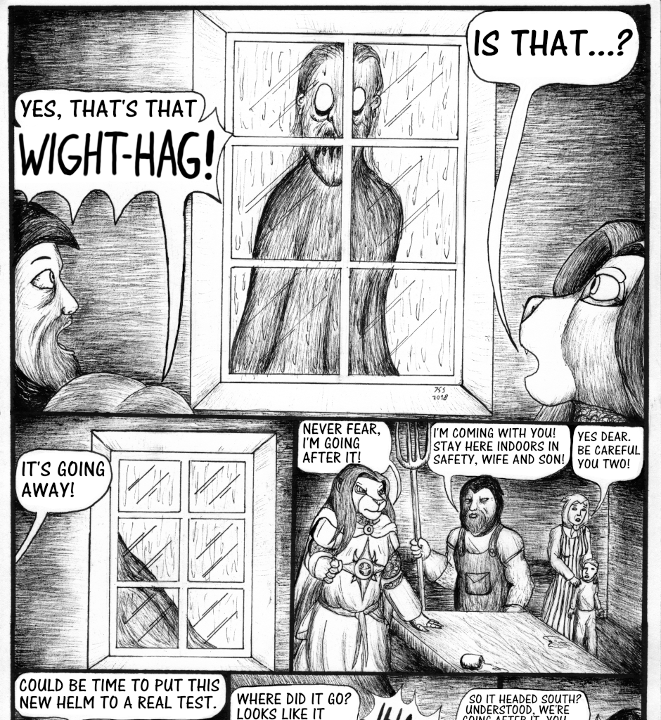 Karamador - Episode 34, Page 4: Faces in the Window, Pages 1-8