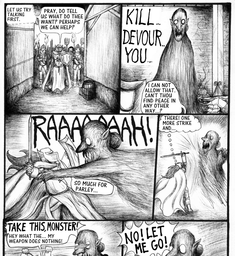 Karamador - Episode 34, Page 6: Faces in the Window, Pages 1-8