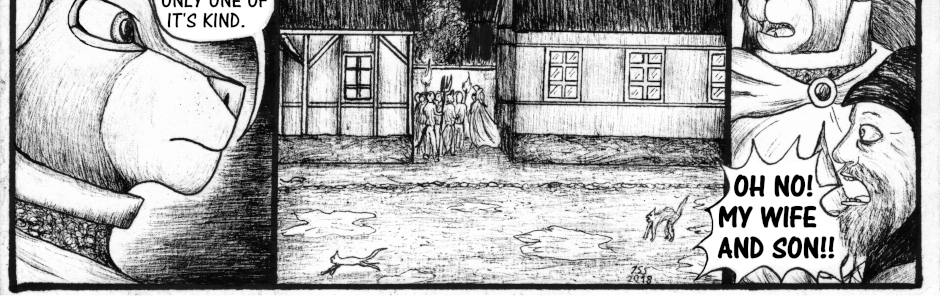 Karamador - Episode 34, Page 7: Faces in the Window, Pages 1-8