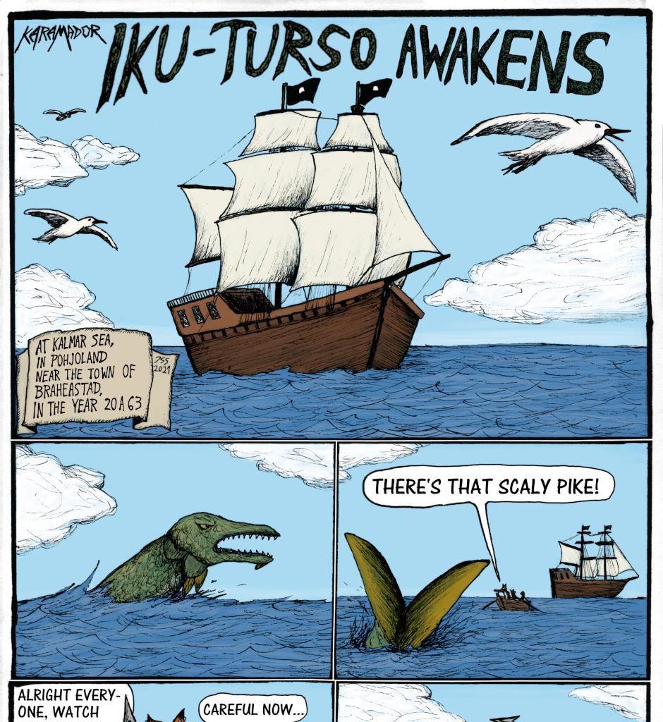 Karamador - Episode 83, Page 1: Iku-Turso Awakens Page 1