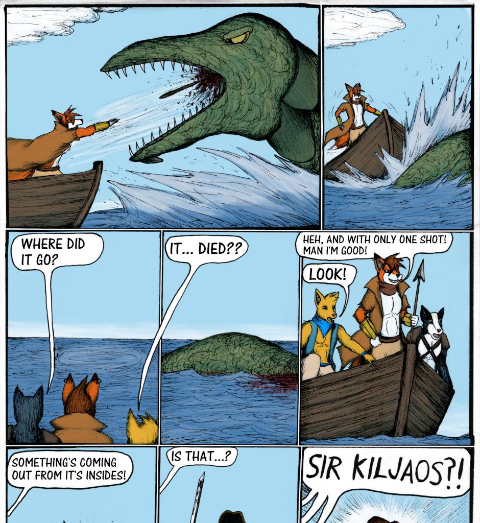 Karamador - Episode 85, Page 1: Iku-Turso Awakens Page 3