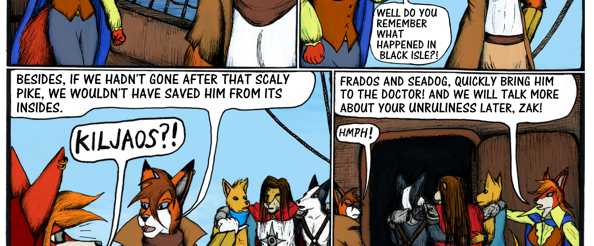 Karamador - Episode 86, Page 1: Iku-Turso Awakens Page 4